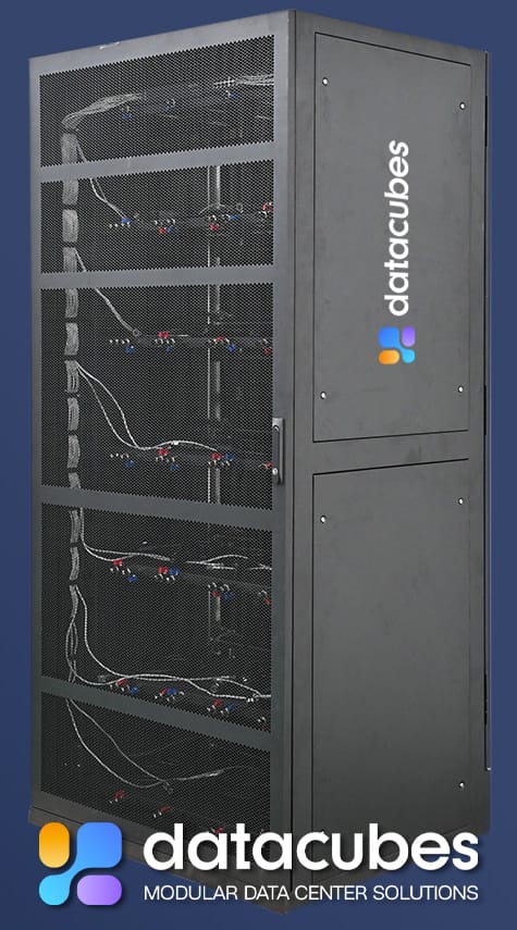 Hydro-cooled rack cabinet with coolant manifolds
